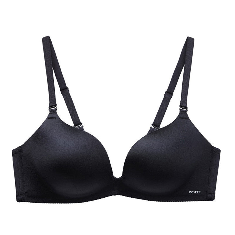 Bra Thin Sexy Small Chest Flat Chest Gathered Up Bra