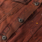 American Retro Loose Wash Denim Jacket Coat