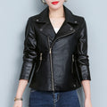 Leather Jacket Versatile Short Coat