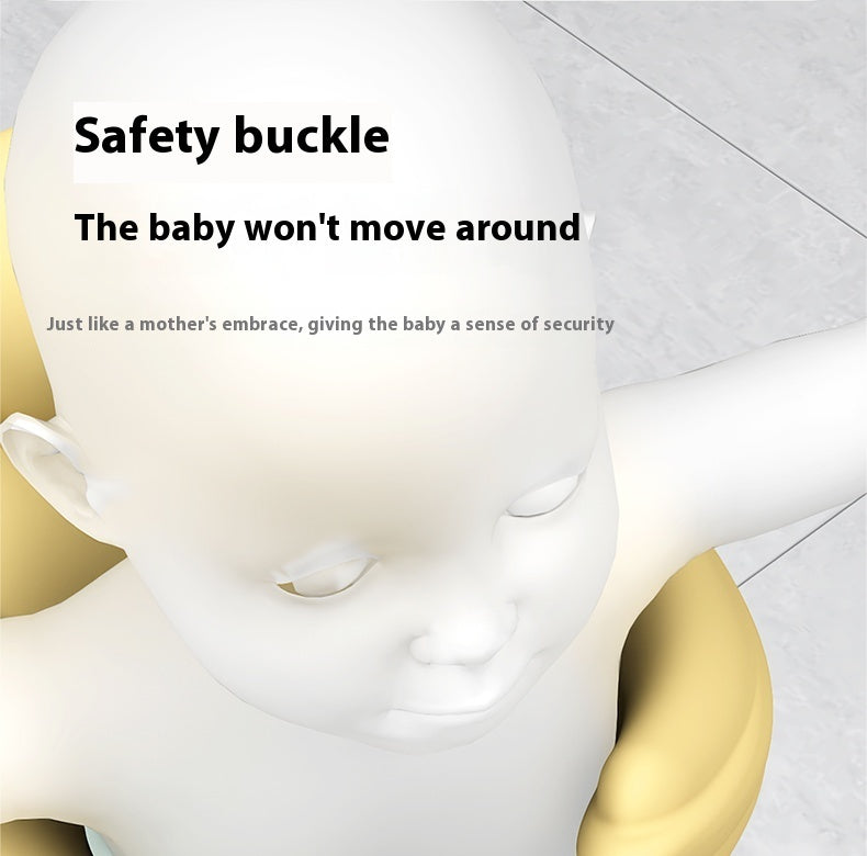 Baby Standing Red Mouth Duck Bath Table Hands-free Shower Non-slip Spine Protection Adjustable